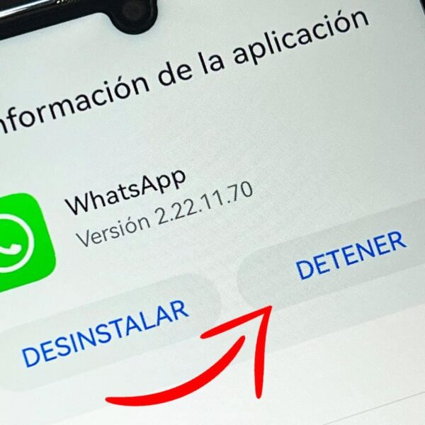 WhatsApp: qué ocurre si pulsas sobre “Detener” en la app